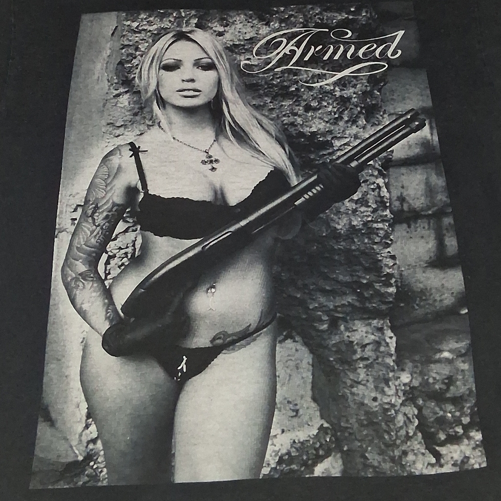 Y2K T.I.T.S Armed Vintage Shirt Pornstar Rock
